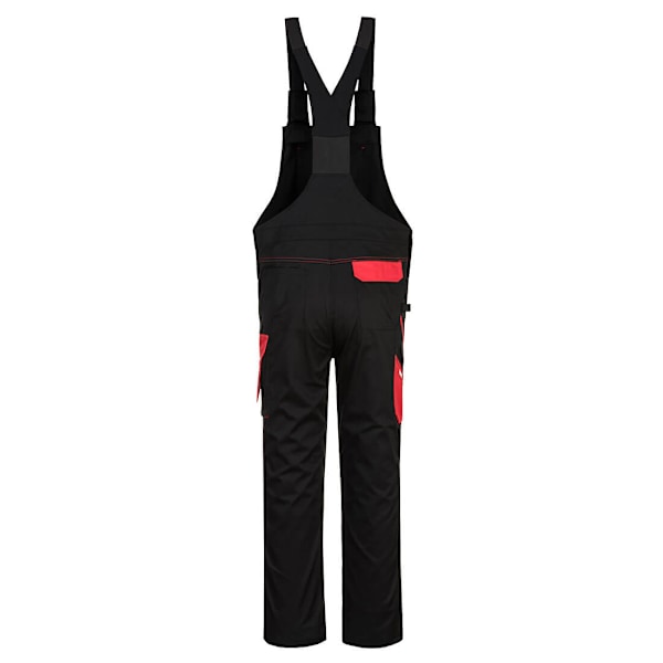 Portwest Unisex Adult PW2 Overalls L R Svart/Röd Black/Red L R