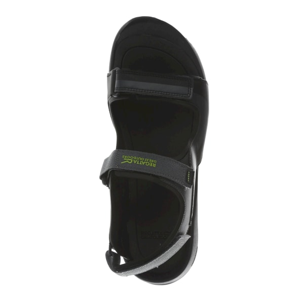 Regatta Mens Samaris Sandals 10 UK Black/Lime Black/Lime 10 UK