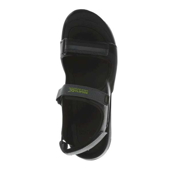 Regatta Mens Samaris Sandals 7 UK Black/Lime Black/Lime 7 UK