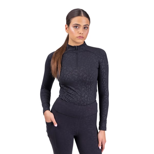 Aubrion Dam Revive Vinter Baslager Topp XXS Kol Charcoal XXS