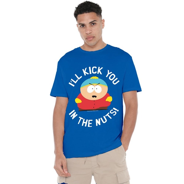 South Park Herr Kick You In The Nuts T-Shirt M Kungsblå Royal Blue M