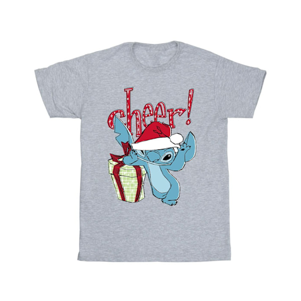 Disney Herr Lilo And Stitch Cheer T-shirt 5XL Sports Grey Sports Grey 5XL