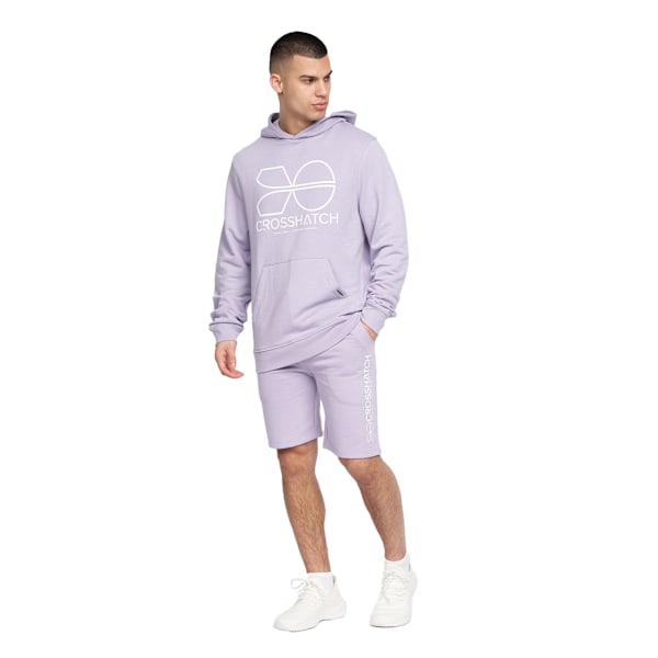 Crosshatch Zieman Hoodie L Ljuslila Light Purple L