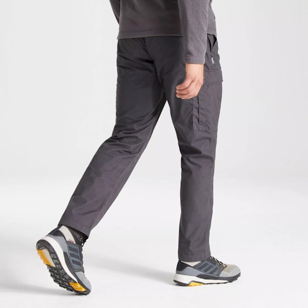 Craghoppers Mens Expert Kiwi Skräddarsydda Byxor 38R Kolgrå Carbon Grey 38R