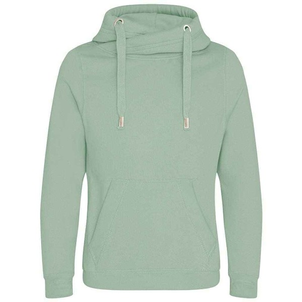 Awdis Unisex Adult Cross Neck Hoodie M Dusty Green Dusty Green M