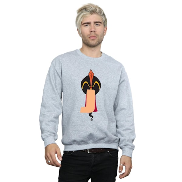 Disney Herr Alphabet J Är För Jafar Sweatshirt XXL Sports Grey Sports Grey XXL