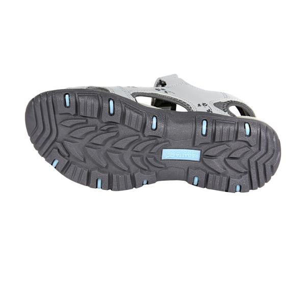 Regatta Sandaler för Kvinnor/Dam Haris 6.5 UK Ljusgrå/Granit Light Steel/Granite 6.5 UK
