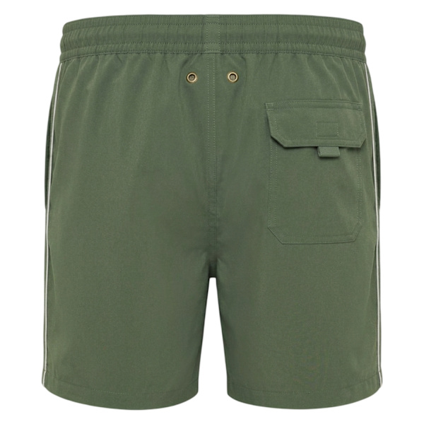 Threadbare Herr Regular Badshorts L Oliv Olive L