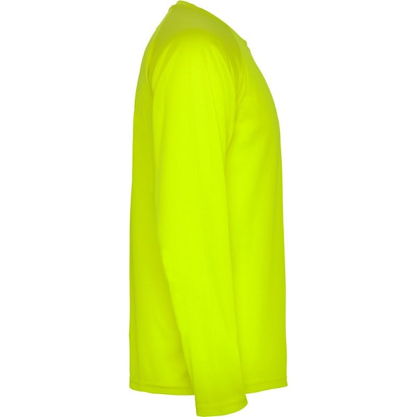 Roly Barn/Kids Montecarlo Långärmad Sport T-shirt 8 År Fluorescent Yellow 8 Years