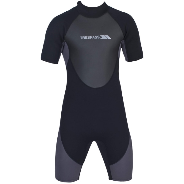 Trespass Scuba Mens Kort Våtdräkt XXS Svart Black XXS