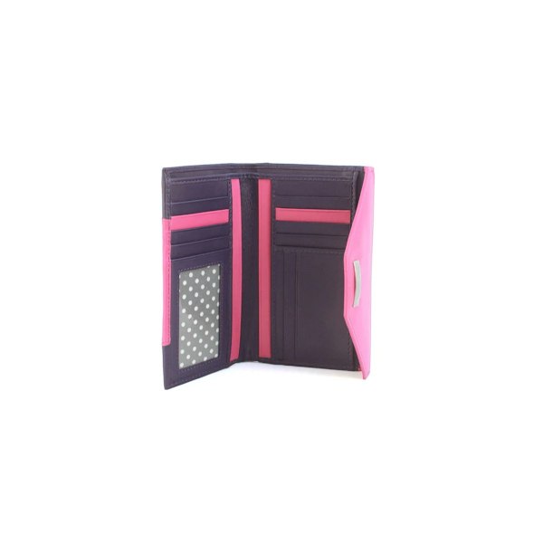 Eastern Counties Leather Savannah Kuvert Läderplånbok En Storlek Lila/Fuchsia Purple/Fuchsia One Size