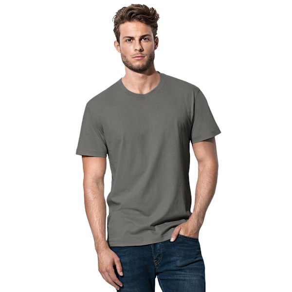 Stedman Unisex Adults Classic Tee XL Real Grey Real Grey XL