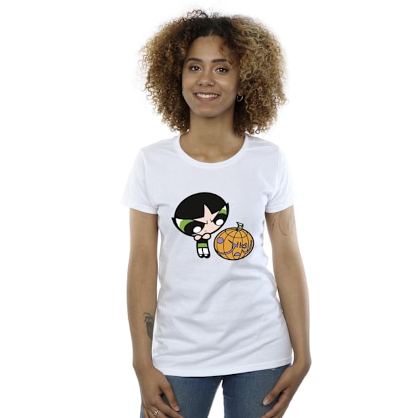 The Powerpuff Girls Dam/Dam Buttercup Pumpa Bomull T-shirt White M