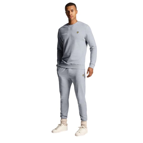 Lyle & Scott Herrtröja Ordinate Logo Bomullströja S Grå Grey S