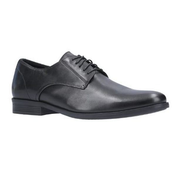 Hush Puppies Oscar Lädersko för Herr 11 UK Svart Black 11 UK