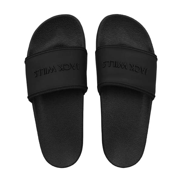 Jack Wills Herr Logo Sliders 7 UK Svart Black 7 UK