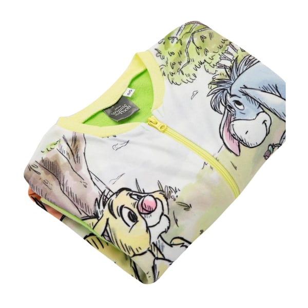 Winnie the Pooh Barnkläder/Barnkaraktär Pyjamas 3-4 År Grön Green/Yellow 3-4 Years