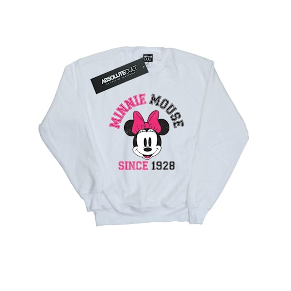 Disney Boys Mickey Mouse Sedan 1928 Sweatshirt 7-8 År Vit White 7-8 Years