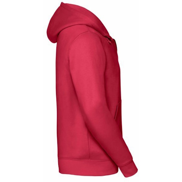 Russell Herrkläder Äkta Full Zip Huvtröja / Hoodie 2XL Classic Red 2XL