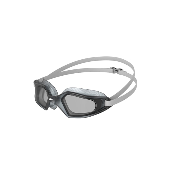 Speedo Unisex Adult Hydropulse Smoke Simglasögon En Storlek White/Elephant Grey/Smoke One Size