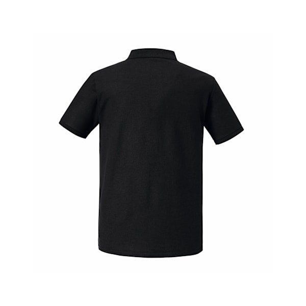 Russell Herr Authentic Pique Poloshirt 3XL Svart Black 3XL