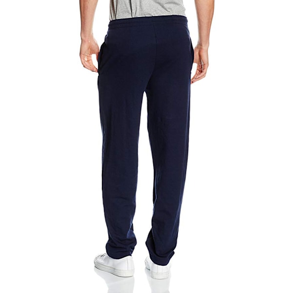 Fruit Of The Loom Herr Lättvikts Joggbyxa / Joggingbyxor S Deep Navy S