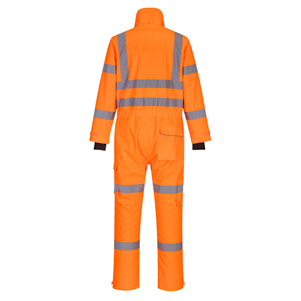 Portwest Herr Extreme Rain Hi-Vis Säkerhetsoverall XXL Orange Orange XXL