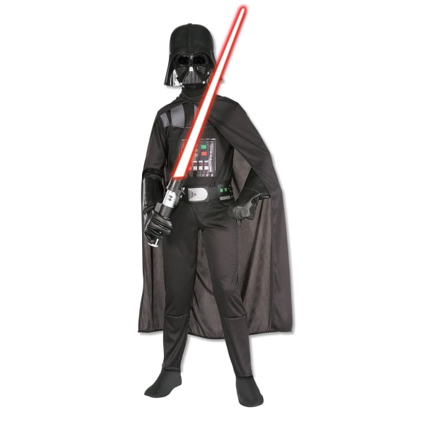 Star Wars Boys Darth Vader Kostym 11-13 år Svart Black 11-13 Years