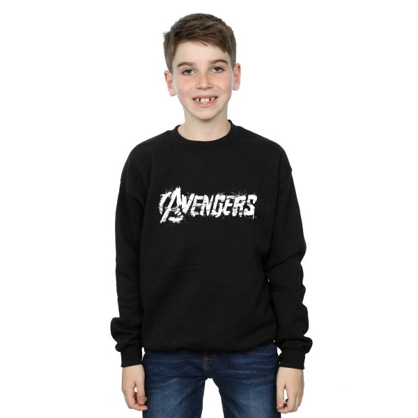 Avengers Boys Sweatshirt 5-6 år Vit White 5-6 Years