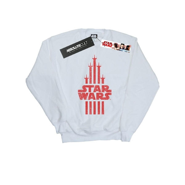 Star Wars Boys X-Wing Assault Sweatshirt 7-8 år Vit White 7-8 Years