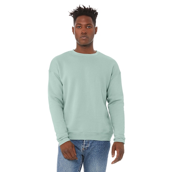 Bella + Canvas Unisex Drop Shoulder Sweatshirt XS Dusty Dusty Blue XS