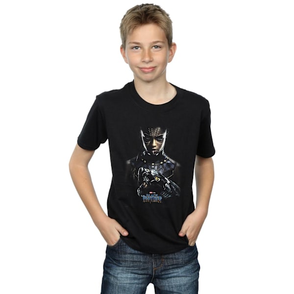 Marvel Boys Black Panther Shuri Poster T-Shirt 12-13 år Svart Black 12-13 Years