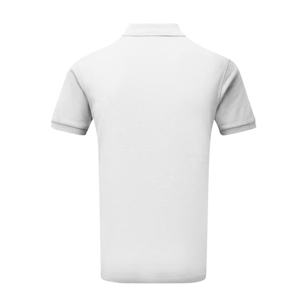 Asquith & Fox Herr Premium Merceriserad Bomull Pikétröja L Vit White L