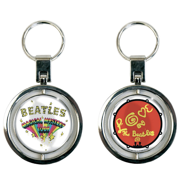 The Beatles Magical Mystery Tour Spinner Nyckelring En Storlek Flerfärgad Multicoloured One Size