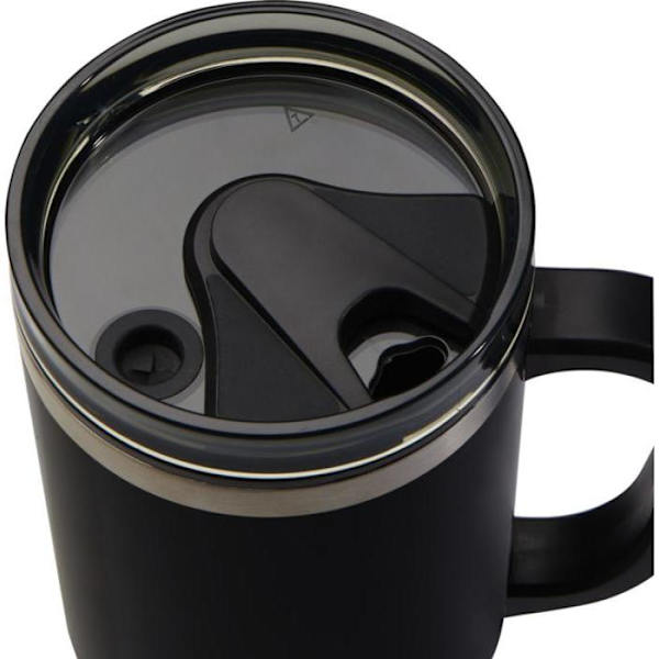 Melbourne 1200ml Mugg Med Sugrör En Storlek Solid Svart Solid Black One Size
