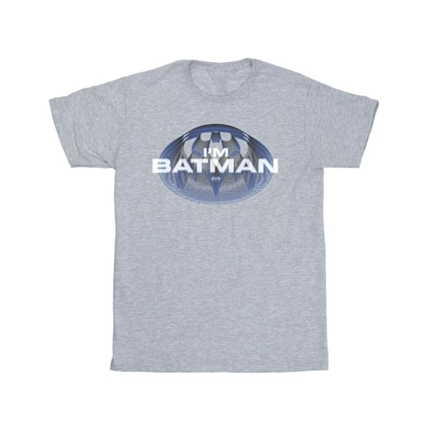 DC Comics herr The Flash I´m Batman T-shirt L Sports Grey Sports Grey L