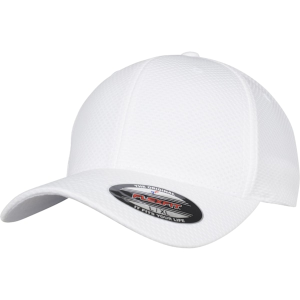 Flexfit av Yupoong Flexfit 3D Hexagon Jersey Cap S/M Vit White S/M