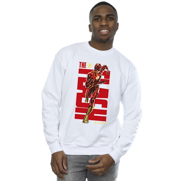 DC Comics Herr The Flash Dash Sweatshirt S Vit White S