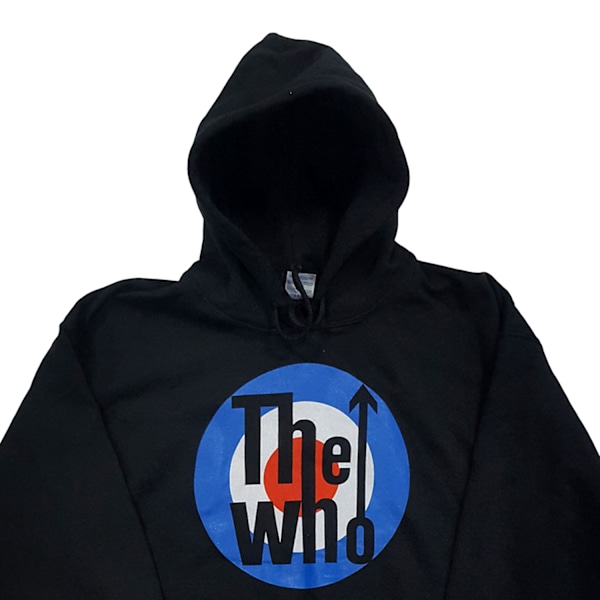 The Who Unisex Vuxen Klassisk Logotyp Hoodie M Svart Black M