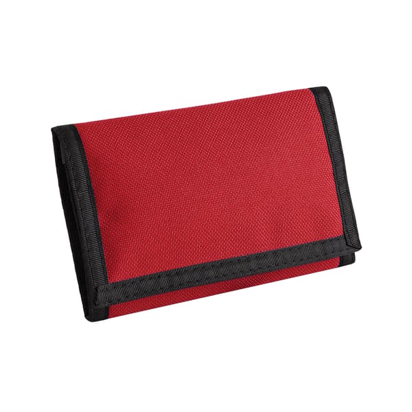 Bagbase Knitted Ripper Wallet One Size Classic Red Classic Red One Size