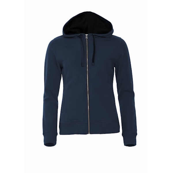 Clique Dam/Kvinnor Klassisk Full Zip Hoodie XXL Mörk Marinblå Dark Navy XXL