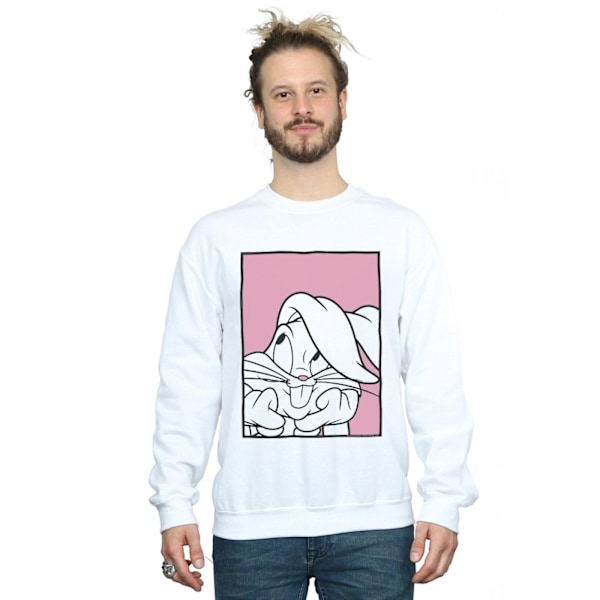 Looney Tunes Herr Bugs Bunny Adore Sweatshirt S Vit White S