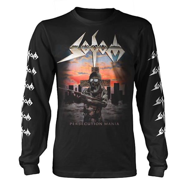 Sodom Unisex Vuxen Persecution Mania Långärmad T-Shirt L Svart Black L