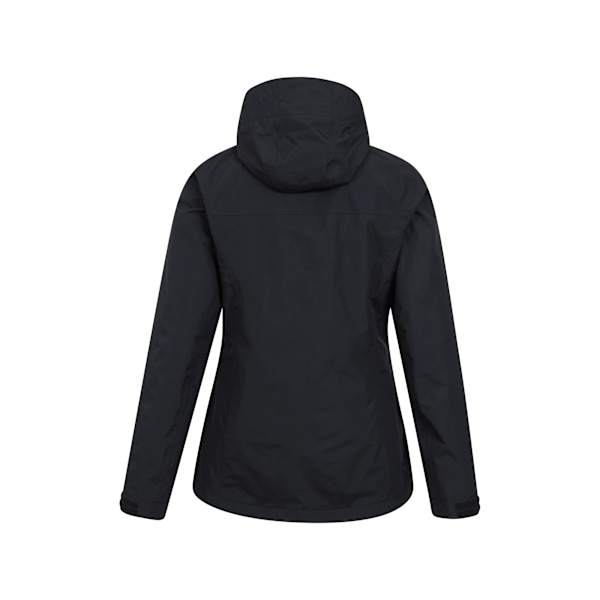 Mountain Warehouse Dam/Dam Rainforest II Extrem Vattentät Jet Black 8 UK