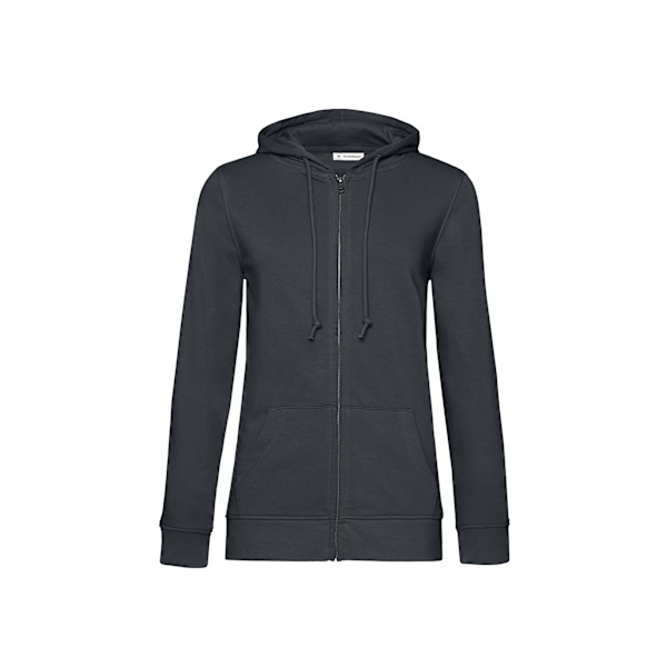 B&C Dam/Dam Organic Hoodie M Asfalt Asphalt M