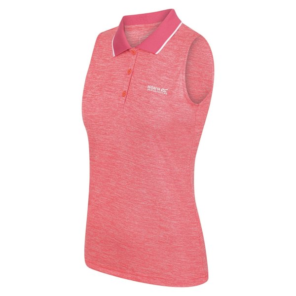 Regatta Tima II Sleeveless Polotröja för Kvinnor/Dam Storlek 16 UK Tropi Tropical Pink 16 UK