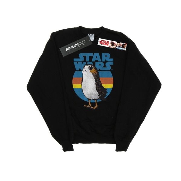 Star Wars Mens The Last Jedi Porg Sweatshirt XL Svart Black XL