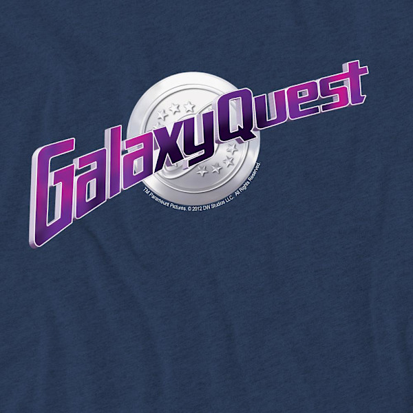 Galaxy Quest Unisex Vuxen Logo T-Shirt M Marinblå Navy M