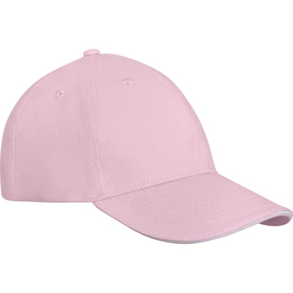 Elevate Unisex Adult Darton Sandwich 6 Panel Cap One Size Light Light Pink One Size