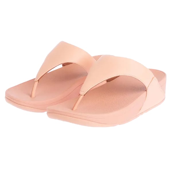 FitFlop Dam/Damer Lulu Läder Flip Flops 9 UK Blush Blush 9 UK
